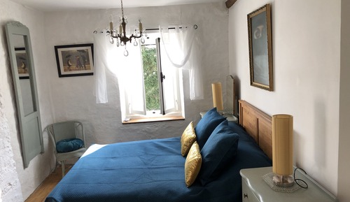 Habitación Confort doble, baño privado, vistas al jardín (Geais)
