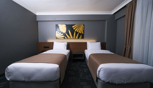Habitación estándar con 1 cama doble o 2 individuales