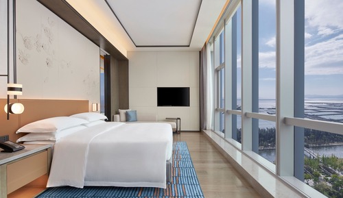 Suite, 1 cama de matrimonio grande, vistas a la ciudad