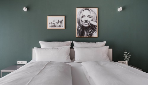 Apartamento de diseño, 1 cama de matrimonio grande