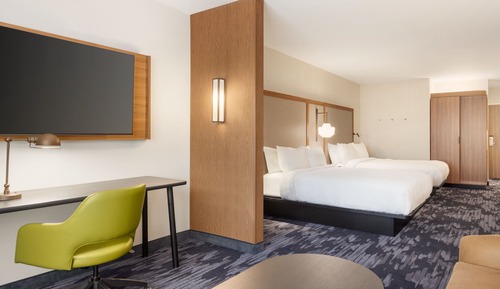 Suite, 1 cama de matrimonio grande con sofá cama