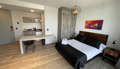 Estudio Deluxe, balcón