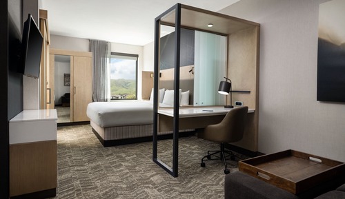 Suite, 1 cama de matrimonio grande, no fumadores (Mobility Accessible, Roll-In Shower)