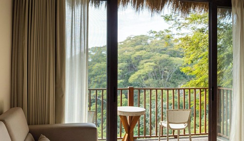 Suite junior, 1 cama de matrimonio grande con sofá cama, balcón (Corner, All-Inclusive)