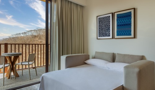 Habitación Deluxe, varias camas, balcón, vistas a la montaña (All-Inclusive)
