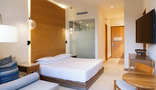 Habitación estándar, 1 cama de matrimonio grande, balcón, vistas a la montaña (All-Inclusive)