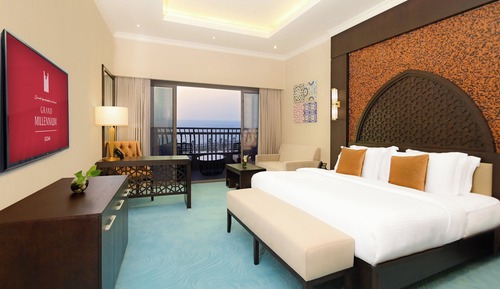 Habitación ejecutiva, 1 cama de matrimonio grande, vistas al mar