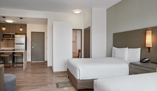 Estudio, 2 camas de matrimonio, no fumadores, vistas al jardín (Balcony)