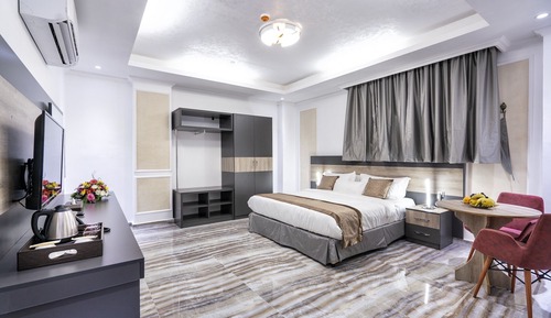 Estudio Deluxe, 1 cama de matrimonio grande