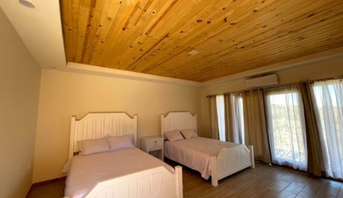 Habitación, 2 camas de matrimonio, terraza