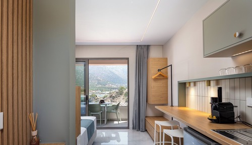 Estudio Deluxe, vistas al mar