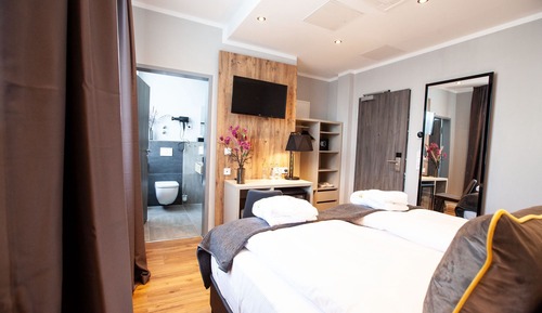Habitación con 1 cama doble o 2 individuales