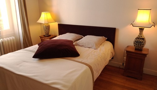 Habitación doble, baño privado, vistas al parque (chambre Savennières	)