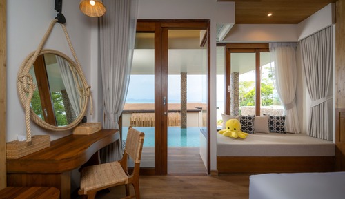 Villa, 1 cama de matrimonio grande (Studio Pool Villa King bed)