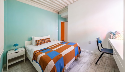 Habitación estándar doble, 1 cama doble, no fumadores, baño privado