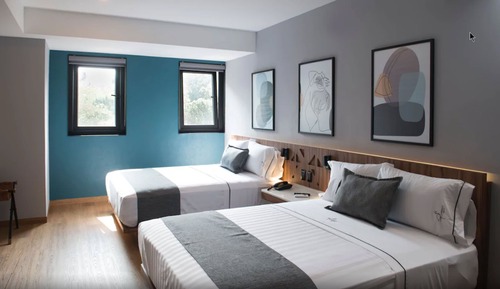 Habitación superior, 2 camas dobles
