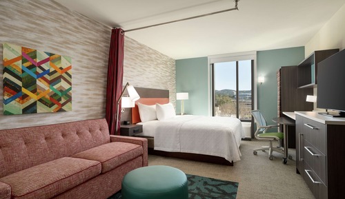 Estudio, 1 cama de matrimonio grande (Hearing)