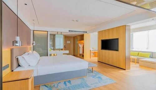Habitación estándar, 1 cama de matrimonio grande, vistas a la ciudad