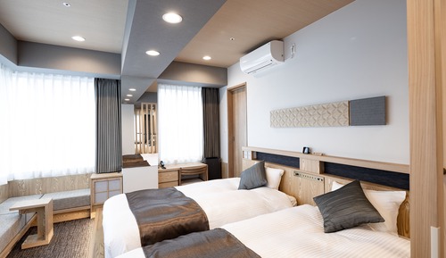 Habitación Deluxe con 2 camas individuales, no fumadores