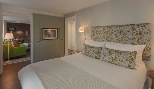 Suite familiar, 1 cama de matrimonio grande, vistas a la ciudad