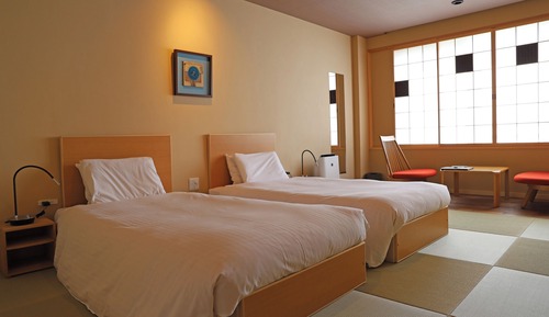 Habitación, no fumadores (Tousenkaku, Japanese-Style Twin Room)