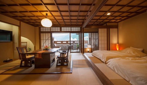 Habitación (Hot spring open-air Bath, 503)