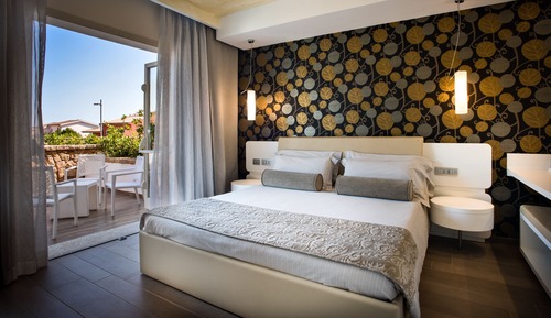 Habitación cuádruple familiar, 1 cama doble con sofá cama