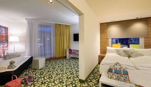 Suite familiar, 1 cama doble con sofá cama