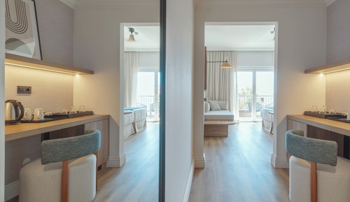 Habitación doble, balcón, vistas al jardín (Adults Only)