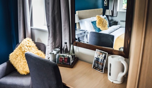 Habitación doble, baño privado