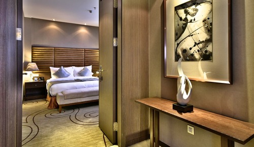 Suite junior, 1 cama de matrimonio grande, vistas al río (Fleuve)
