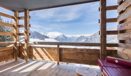Habitación, 1 cama de matrimonio grande, balcón, vistas al valle