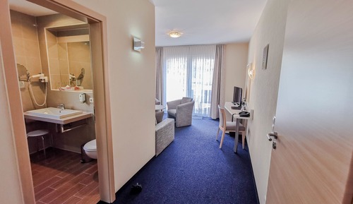 Suite junior, terraza
