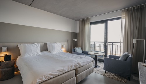Habitación Confort, 2 camas individuales, vistas al mar