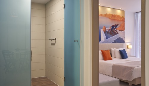 Apartamento, vistas parciales al mar