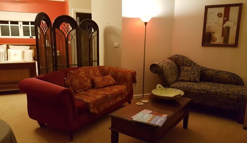 Suite de lujo, 1 cama de matrimonio grande, vistas al jardín