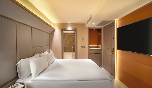 Habitación económica doble, baño privado