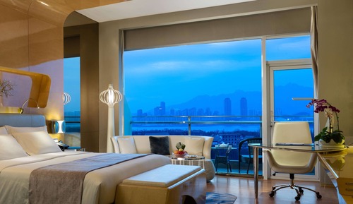 Habitación Deluxe, 1 cama de matrimonio grande, vistas a la bahía