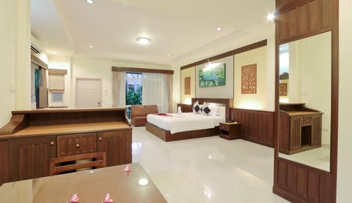 Habitación Deluxe, 1 cama de matrimonio grande, vistas al jardín