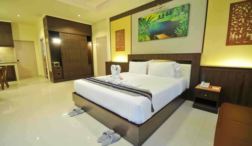 Habitación doble superior, vistas al jardín