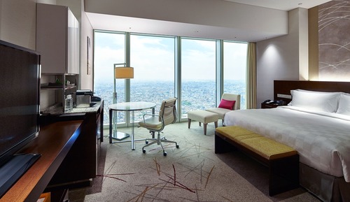 Habitación Deluxe, 1 cama de matrimonio, vistas a la ciudad