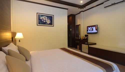 Habitación Deluxe doble, vistas al jardín