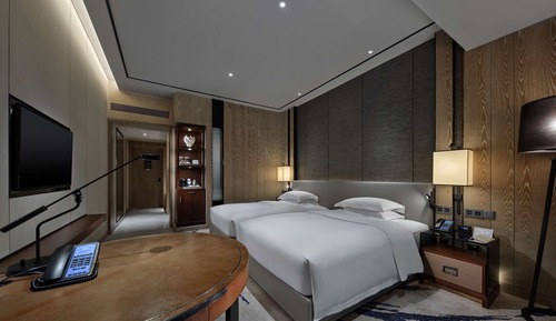 Habitación ejecutiva con 2 camas individuales, Acceso al salón del club