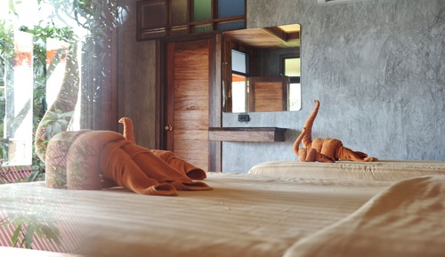 Family Bungalow Seaview - Air Conditioning