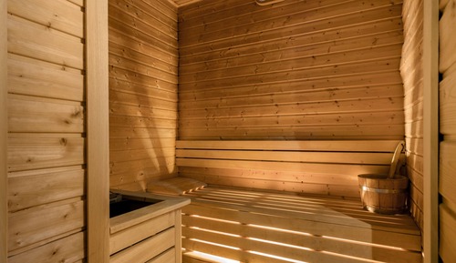 Suite, terraza (Hammam - Sauna)