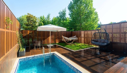 Suite, piscina privada (Sauna & Garden)