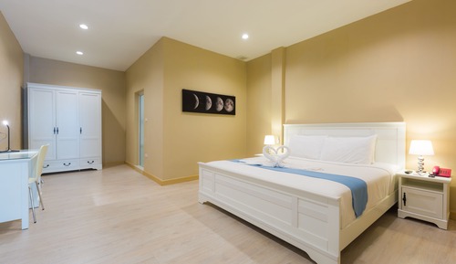 Suite, vistas a la piscina