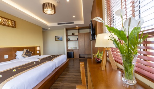 Habitación superior, vistas al mar