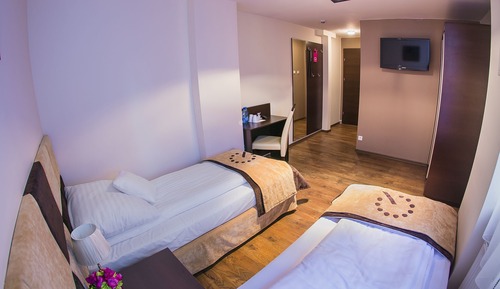 Habitación con 1 cama doble o 2 individuales