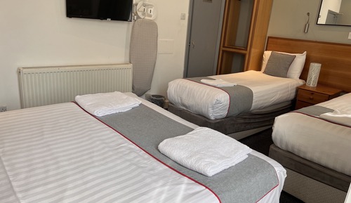 Habitación cuádruple Deluxe